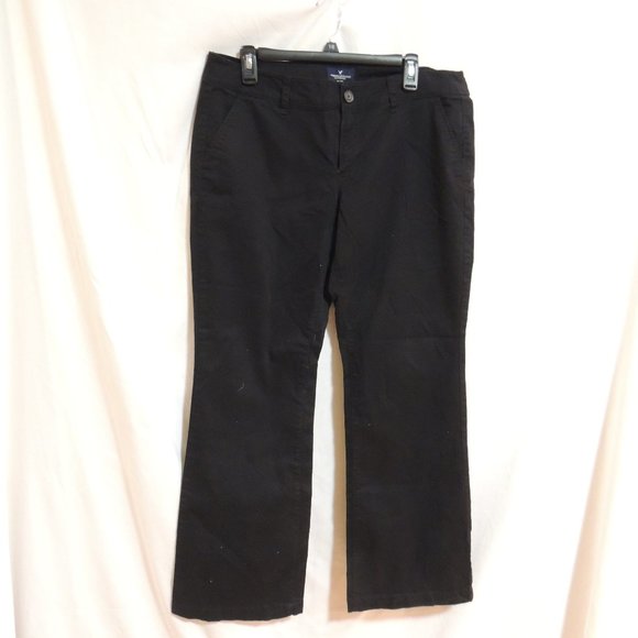 american eagle black dress pants
